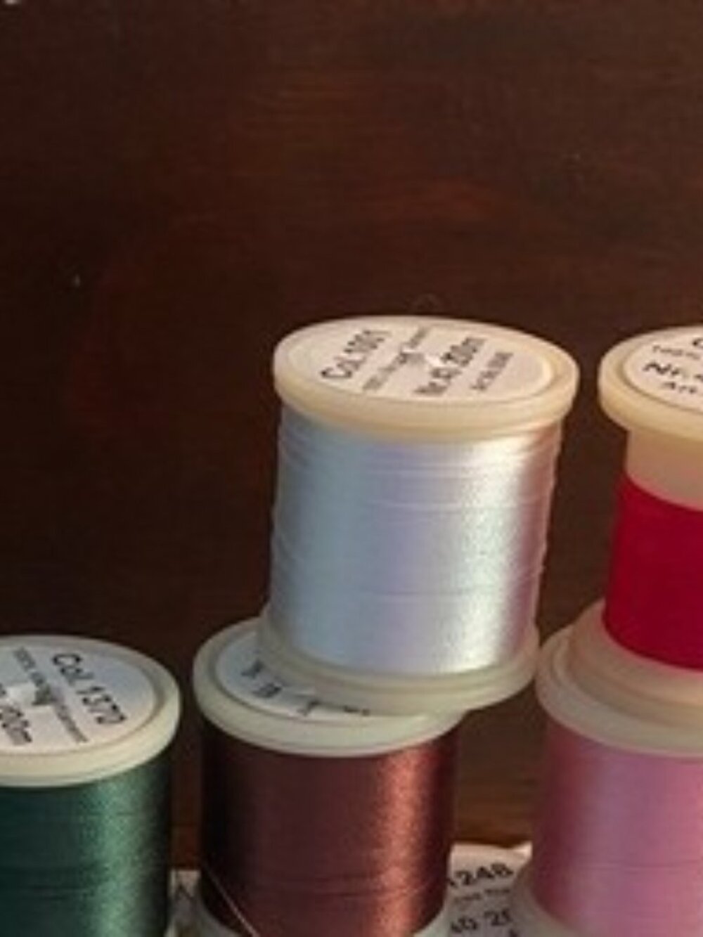 1001 WHITE ONLY Madeira Rayon Thread 1 spool of machine embroidery sewing